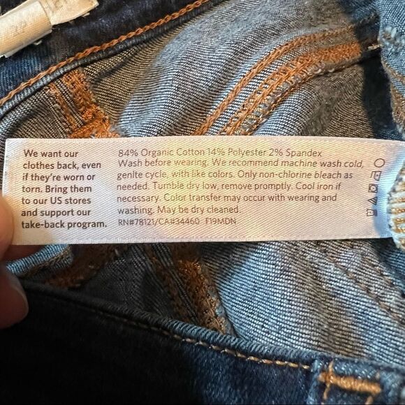 Eileen fisher dark wash petite jeans - Picture 5 of 8